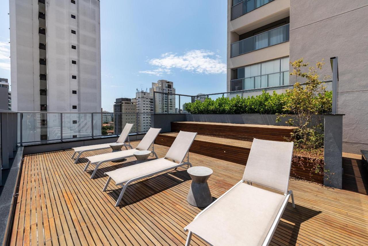 Vs11 Studio Para 4 Pessoas Prox. Allianz C/ Vaga Sao Paulo Exterior foto